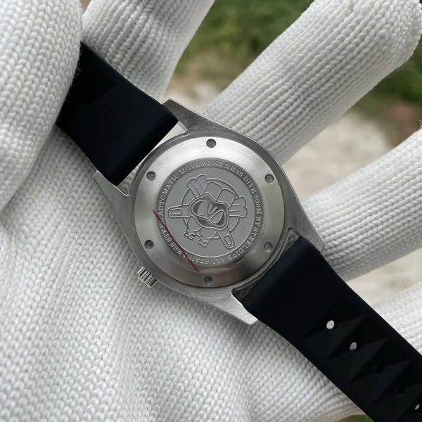 Reloj de Buceo Automático STEELDIVE Diver SD1934 – Zafiro 20 BAR, NH35, Sumergible 200 m - Imagen 4