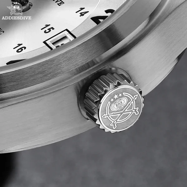 Reloj Automático ADDIESDIVE AD2048 – NH35A Mecánico, Cristal Zafiro, 200 m Sumergible y Luminiscente - Imagen 5