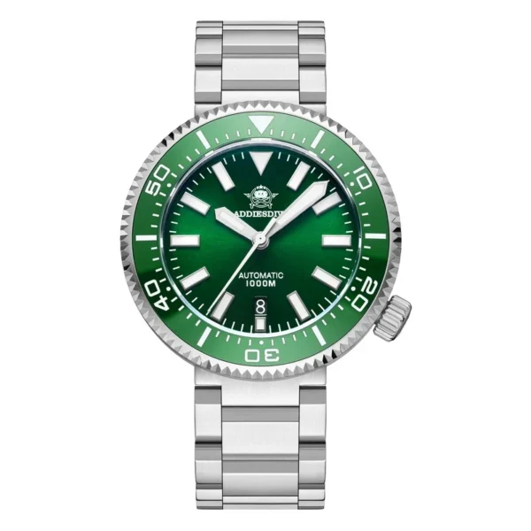 Reloj automático de buceo 1000 m ADDIESDIVE | Zafiro, Acero 316L y Super-LumiNova® BGW9 - Imagen 12