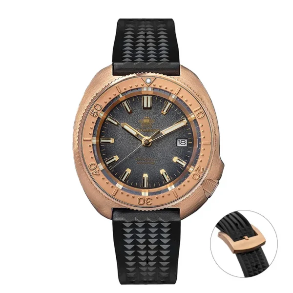 Reloj de Buceo Automático ADDIESDIVE AD2097 - Bronce CUSN8 con NH35A, Zafiro y 100 m Resistente al Agua - Imagen 8