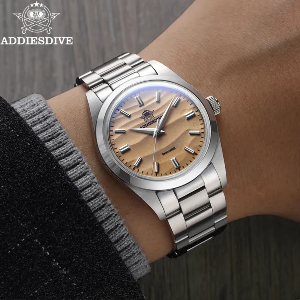 Desafía las Profundidades con el Reloj de Buceo ADDIESDIVE AD2030 10 Bar de Estilo y Precisión - Imagen 2