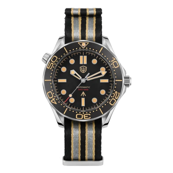 Reloj Automático Watchdives WD007 39 mm | Movimiento NH35 – Zafiro, Luminoso & 200 m Resistente al Agua - Imagen 10