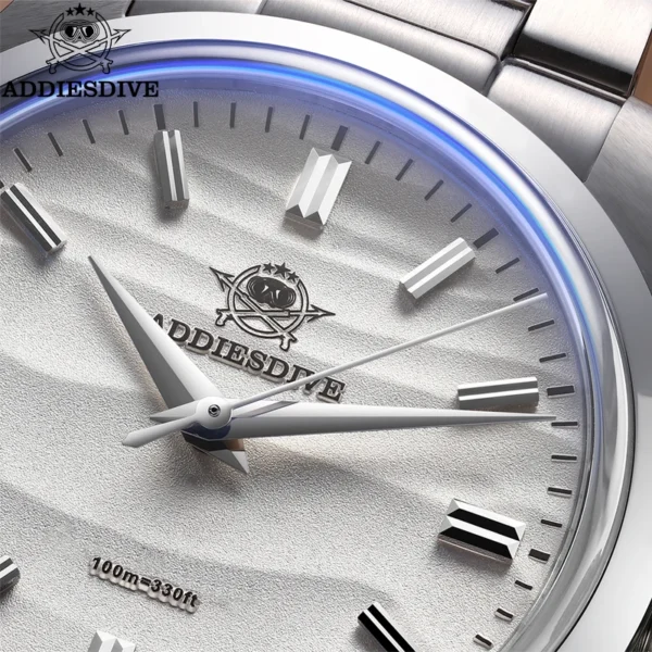 Desafía las Profundidades con el Reloj de Buceo ADDIESDIVE AD2030 10 Bar de Estilo y Precisión - Imagen 3