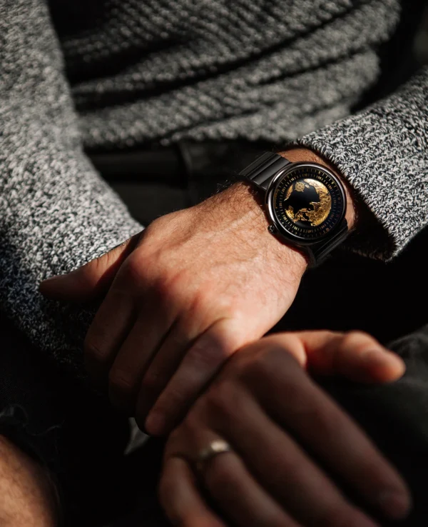 Reloj automático de cerámica CIGA Design U031 Blue Planet: Elegancia y Precisión Inigualables - Imagen 5