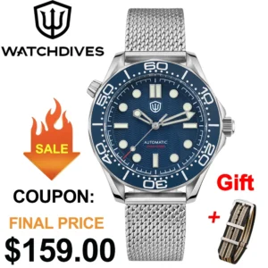 Reloj Automático Watchdives WD007 39 mm