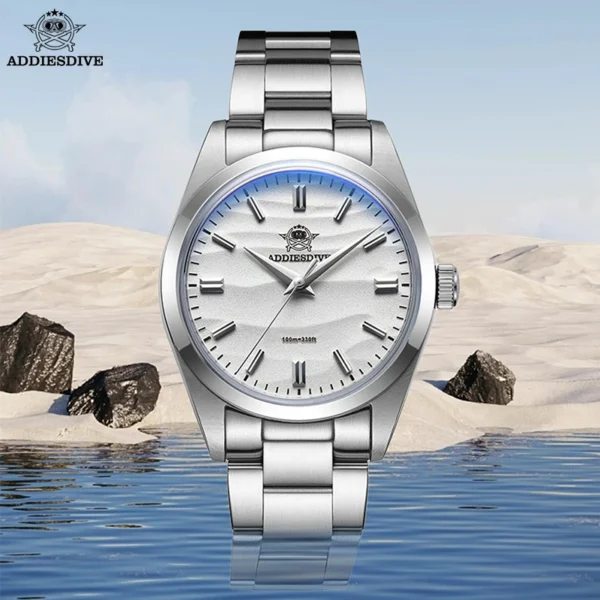 Desafía las Profundidades con el Reloj de Buceo ADDIESDIVE AD2030 10 Bar de Estilo y Precisión - Imagen 4
