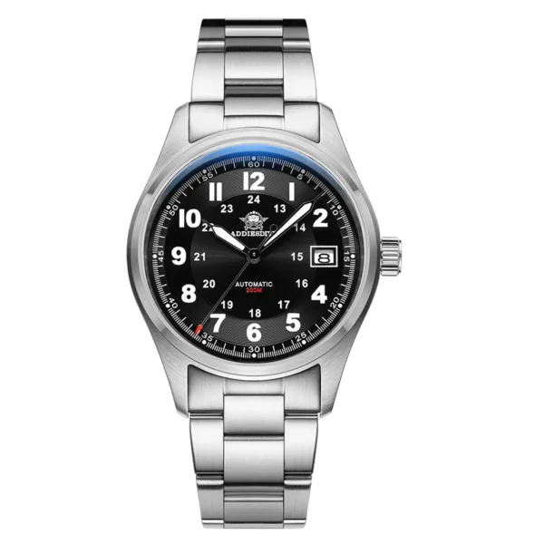 Reloj Automático ADDIESDIVE AD2048 – NH35A Mecánico, Cristal Zafiro, 200 m Sumergible y Luminiscente - Imagen 8